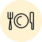 食事のアイコン